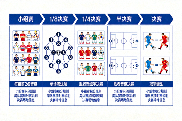 2026世界杯从小组赛到决赛的进阶之路模拟分析图