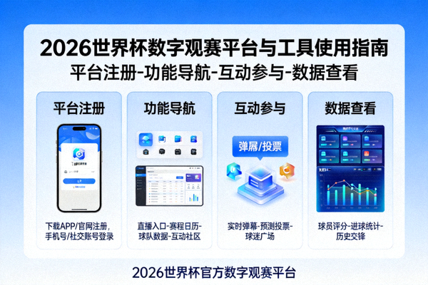 2026世界杯数字观赛平台与工具使用指南