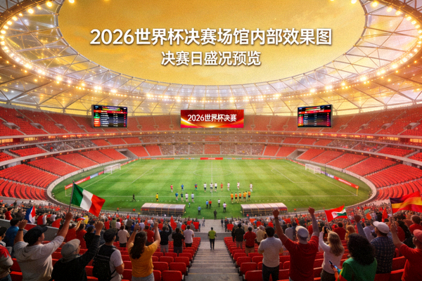 2026世界杯决赛场馆内部效果图与决赛日盛况预览
